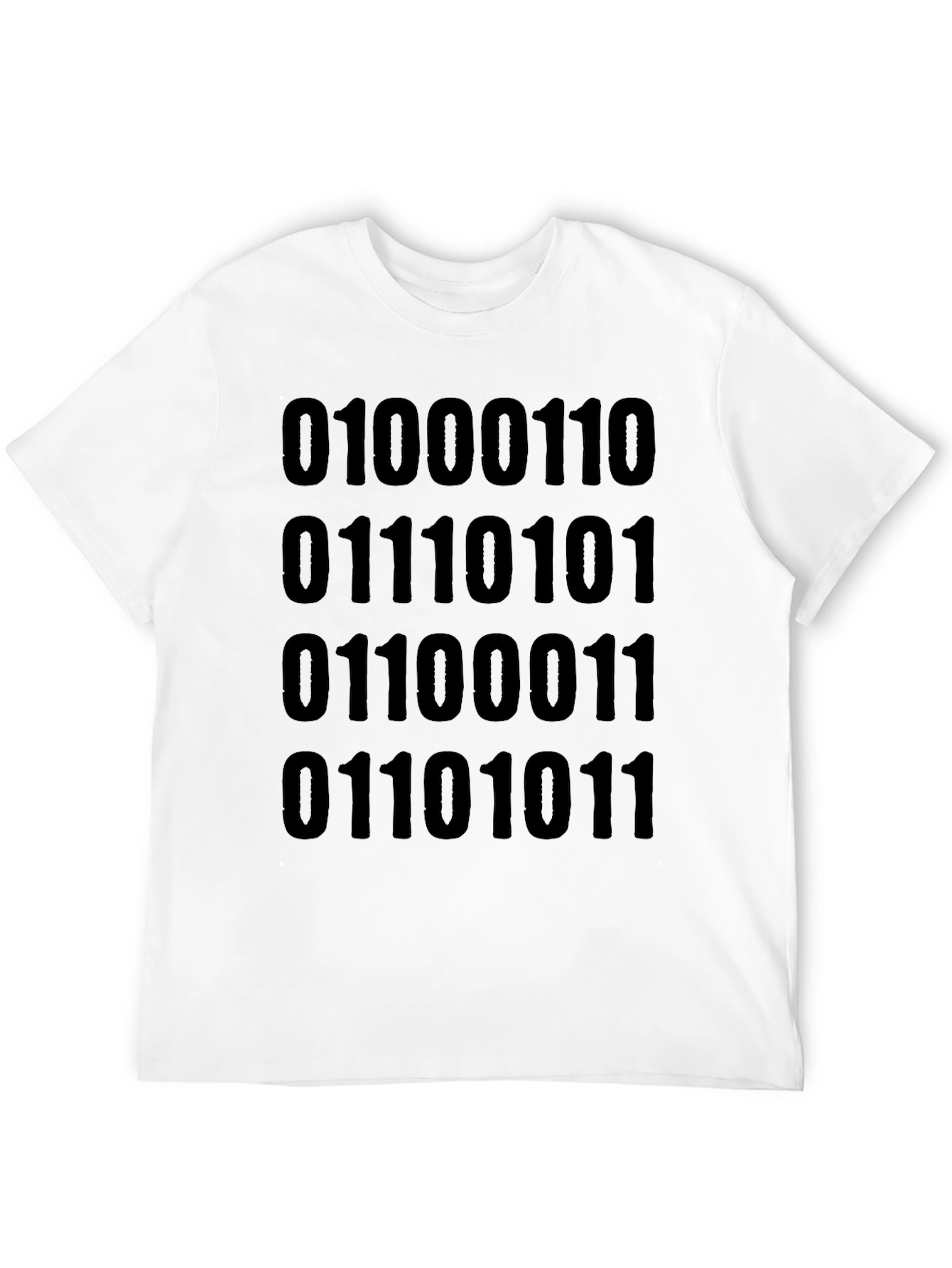 Binary Code T-Shirt - Geek Programmer Shirt