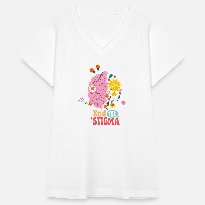 End the Stigma, Bright and uplifting design!