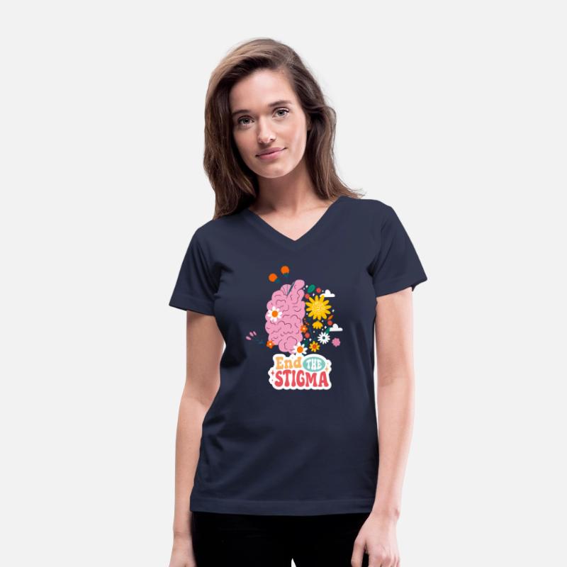 End the Stigma, Bright and uplifting design!