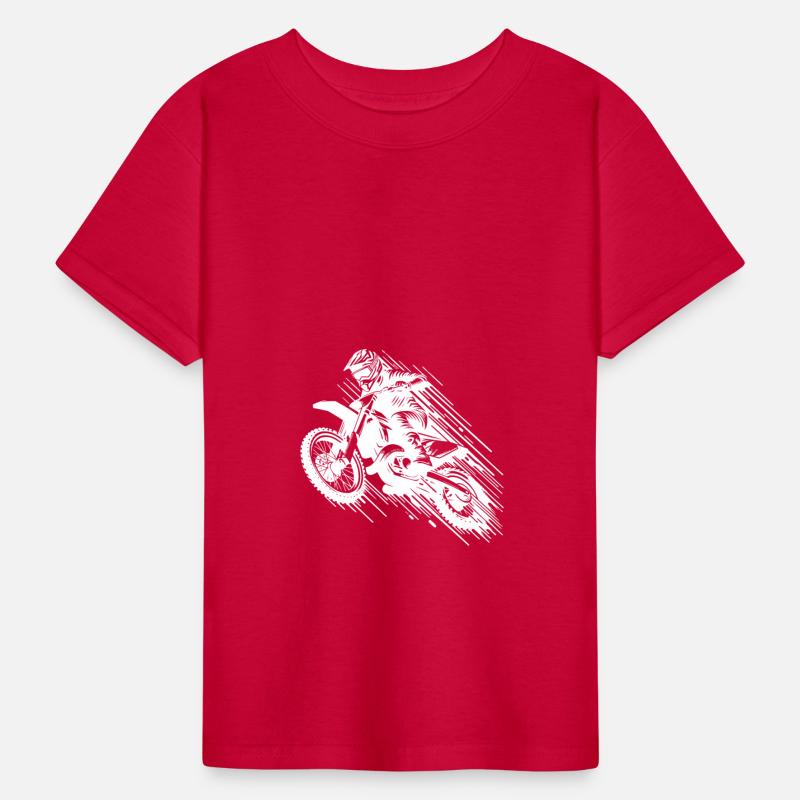 Enduro Off-road Motorsport Machine In The Jump