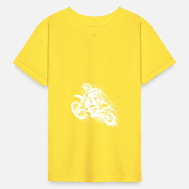 Enduro Off-road Motorsport Machine In The Jump