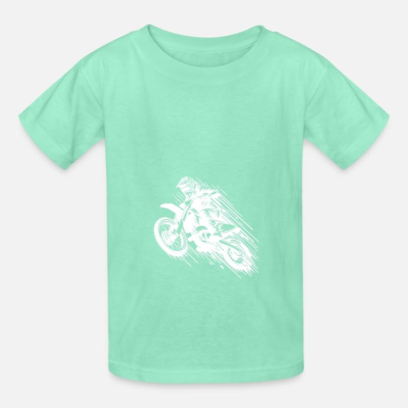 Enduro Off-road Motorsport Machine In The Jump