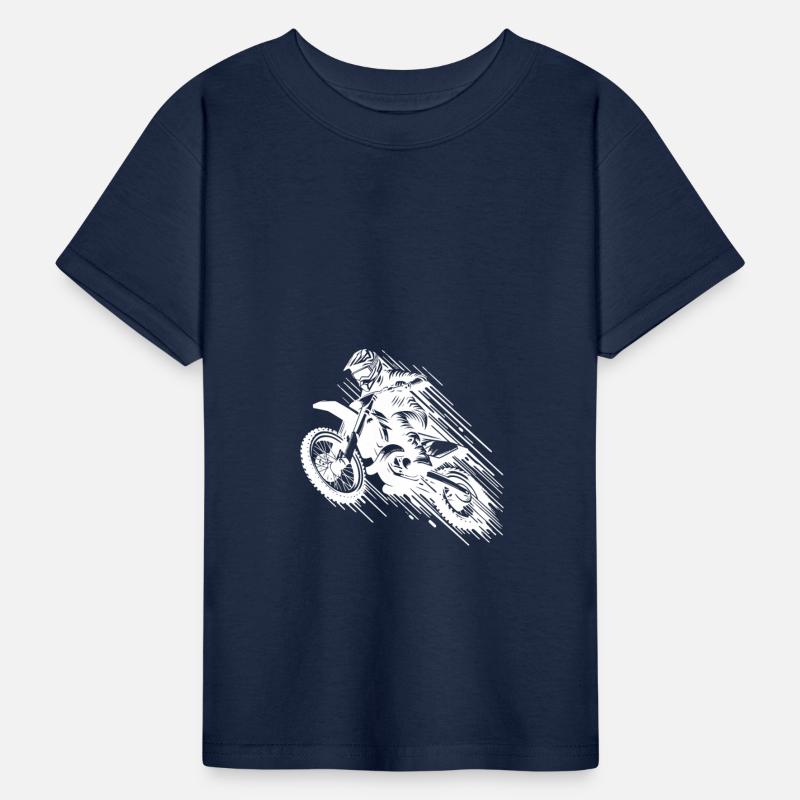 Enduro Off-road Motorsport Machine In The Jump