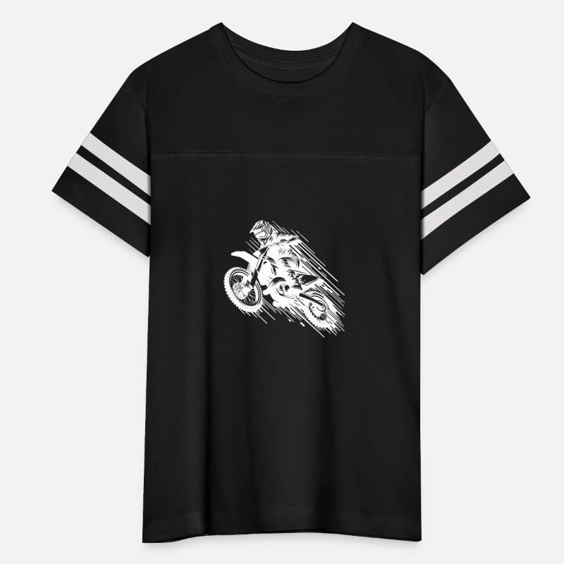 Enduro Off-road Motorsport Machine In The Jump