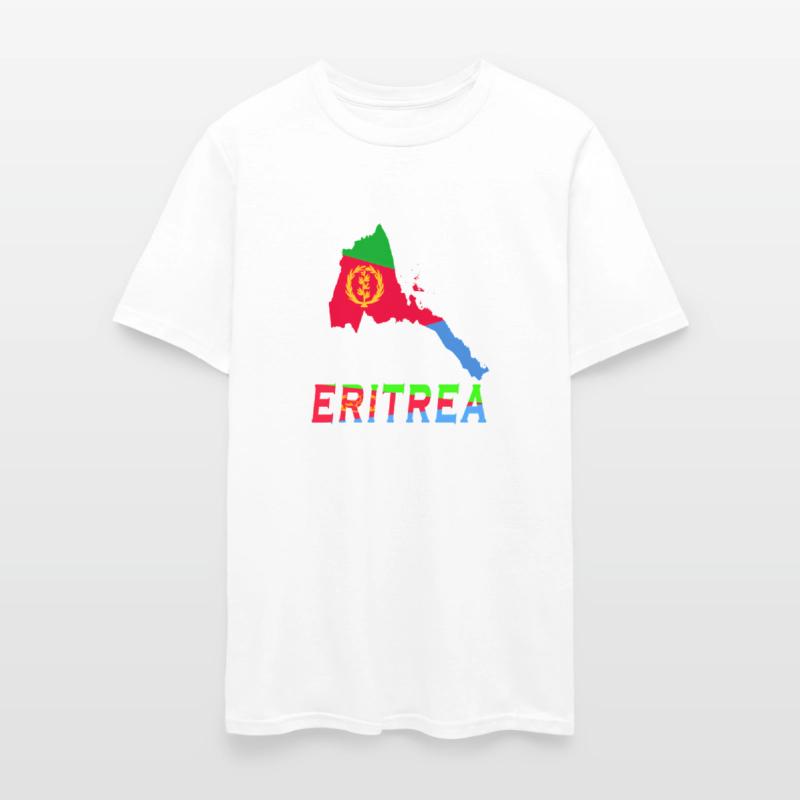 Eritrean Map Flag Habesha