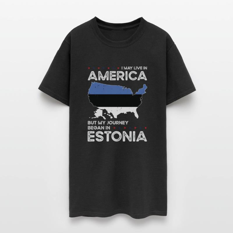 Estonian American Patriot USA Grown Estonia US