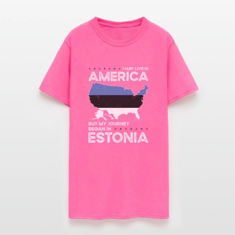 Estonian American Patriot USA Grown Estonia US