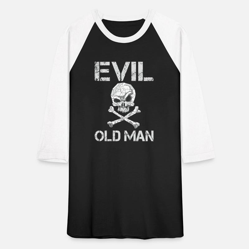 Evil old man The evil old man skull