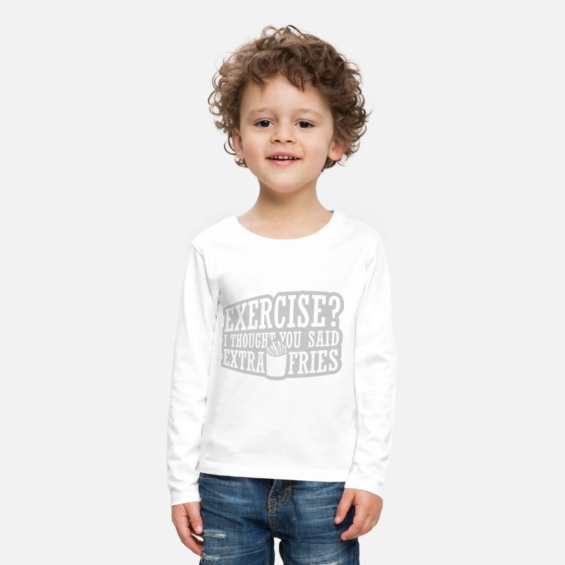 Exercise Extra Fries Quote