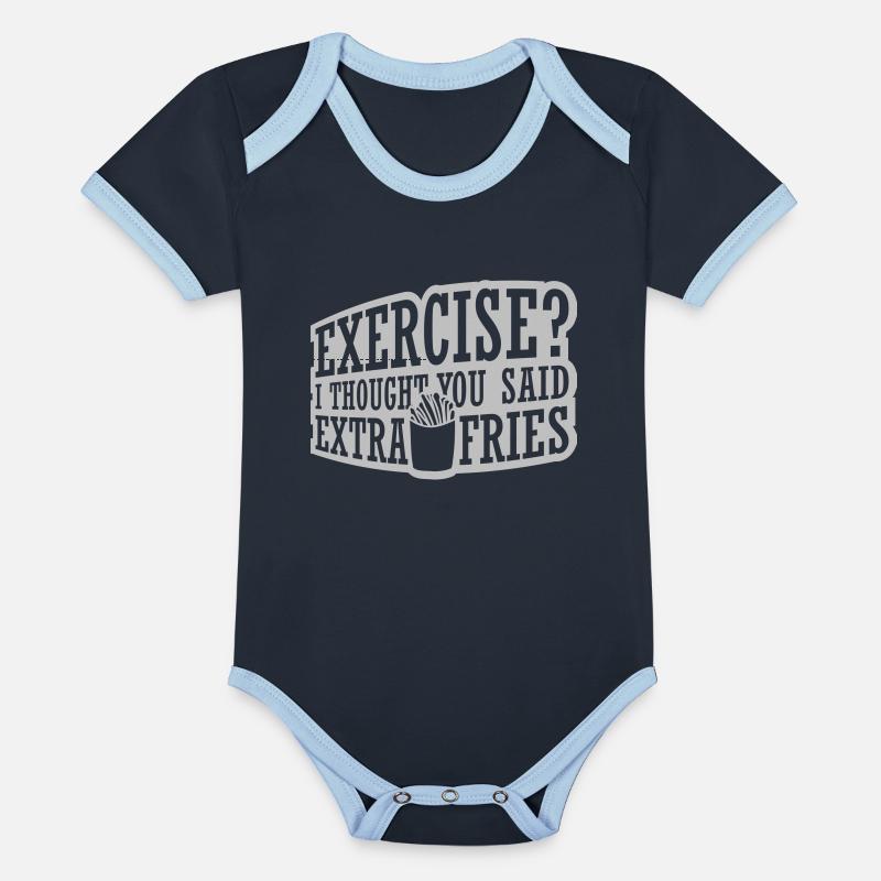 Exercise Extra Fries Quote