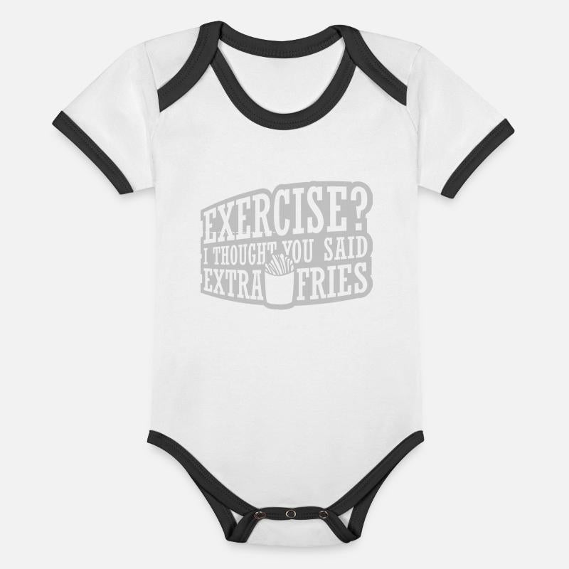 Exercise Extra Fries Quote