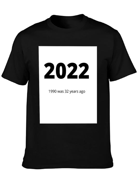 2022 & 1990 Throwback Graphic T-Shirt
