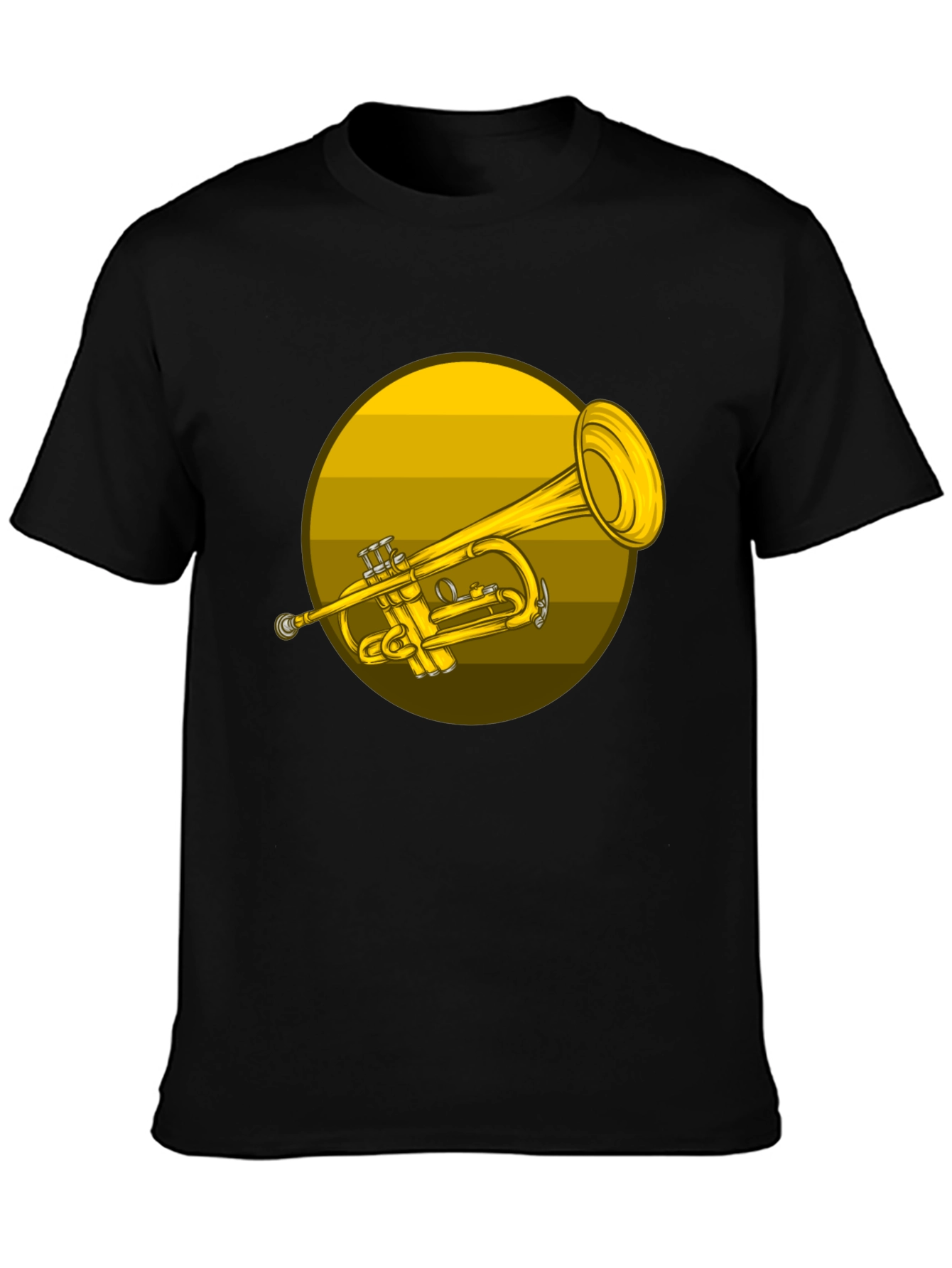 Trumpet Graphic T-Shirt - Music Lover Tee
