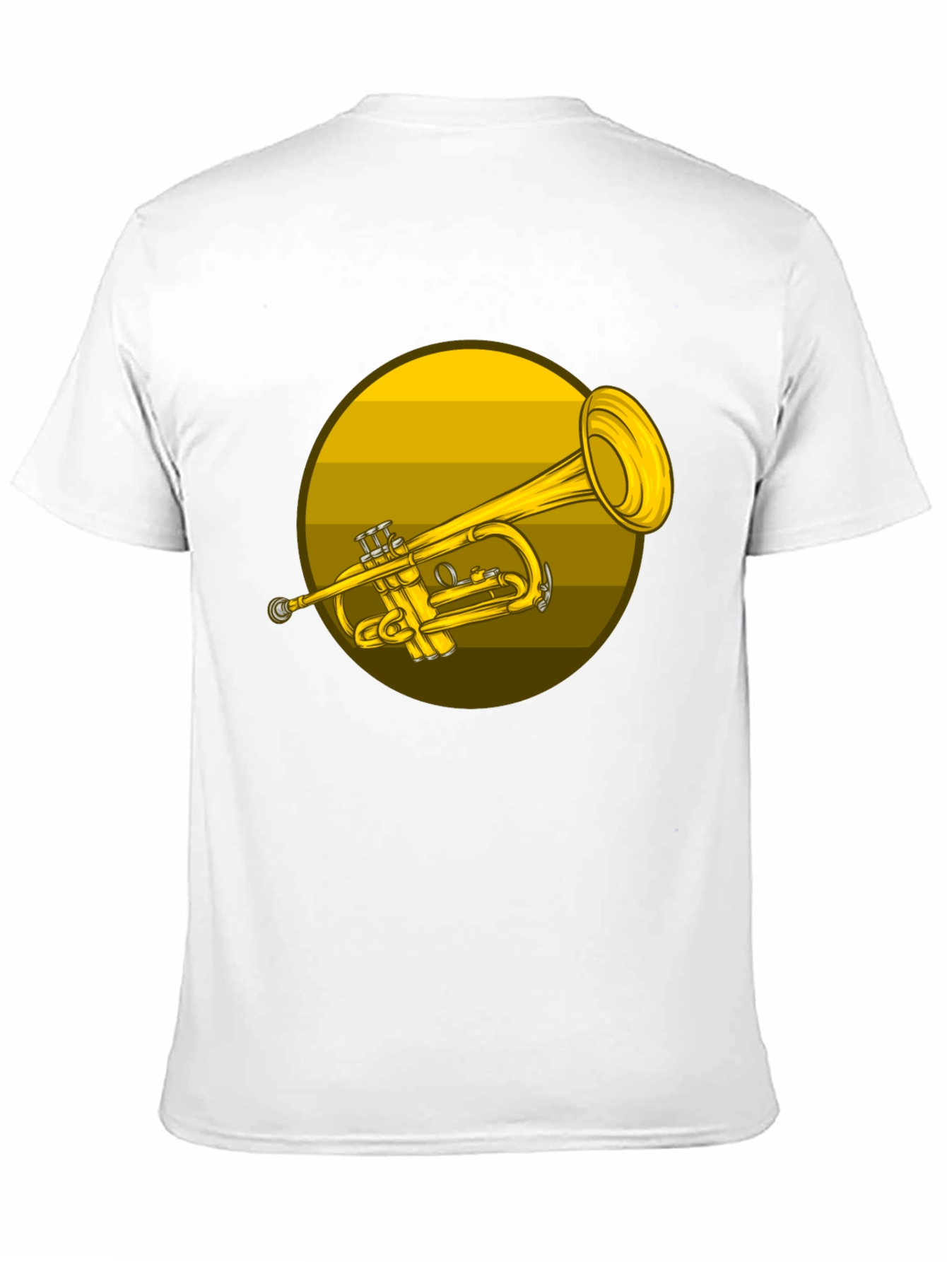 Trumpet Graphic T-Shirt - Music Lover Tee