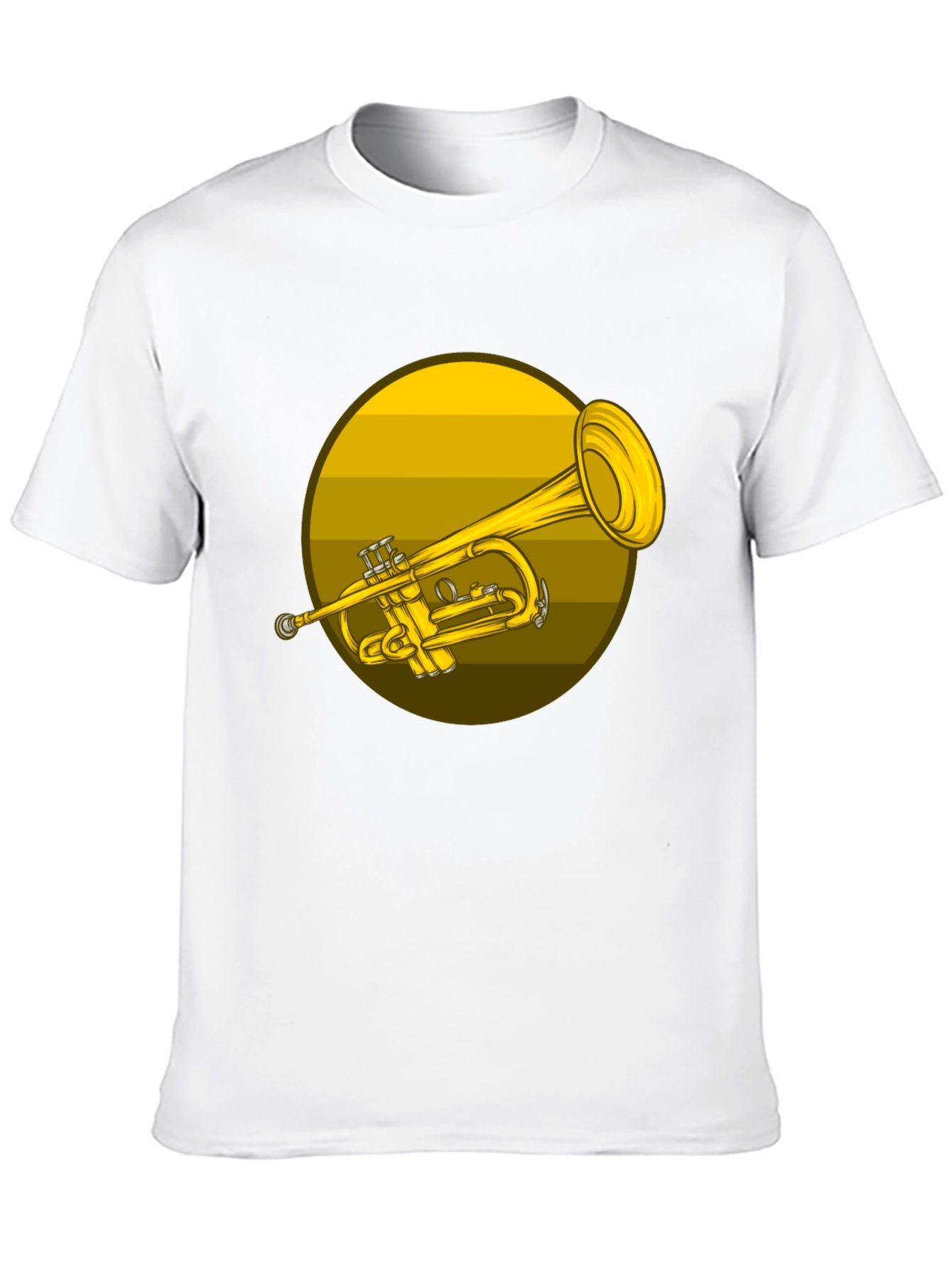 Trumpet Graphic T-Shirt - Music Lover Tee
