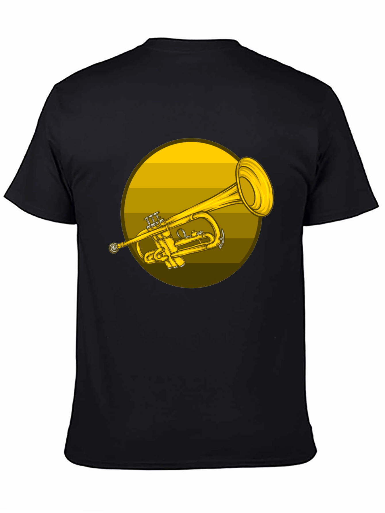 Trumpet Graphic T-Shirt - Music Lover Tee