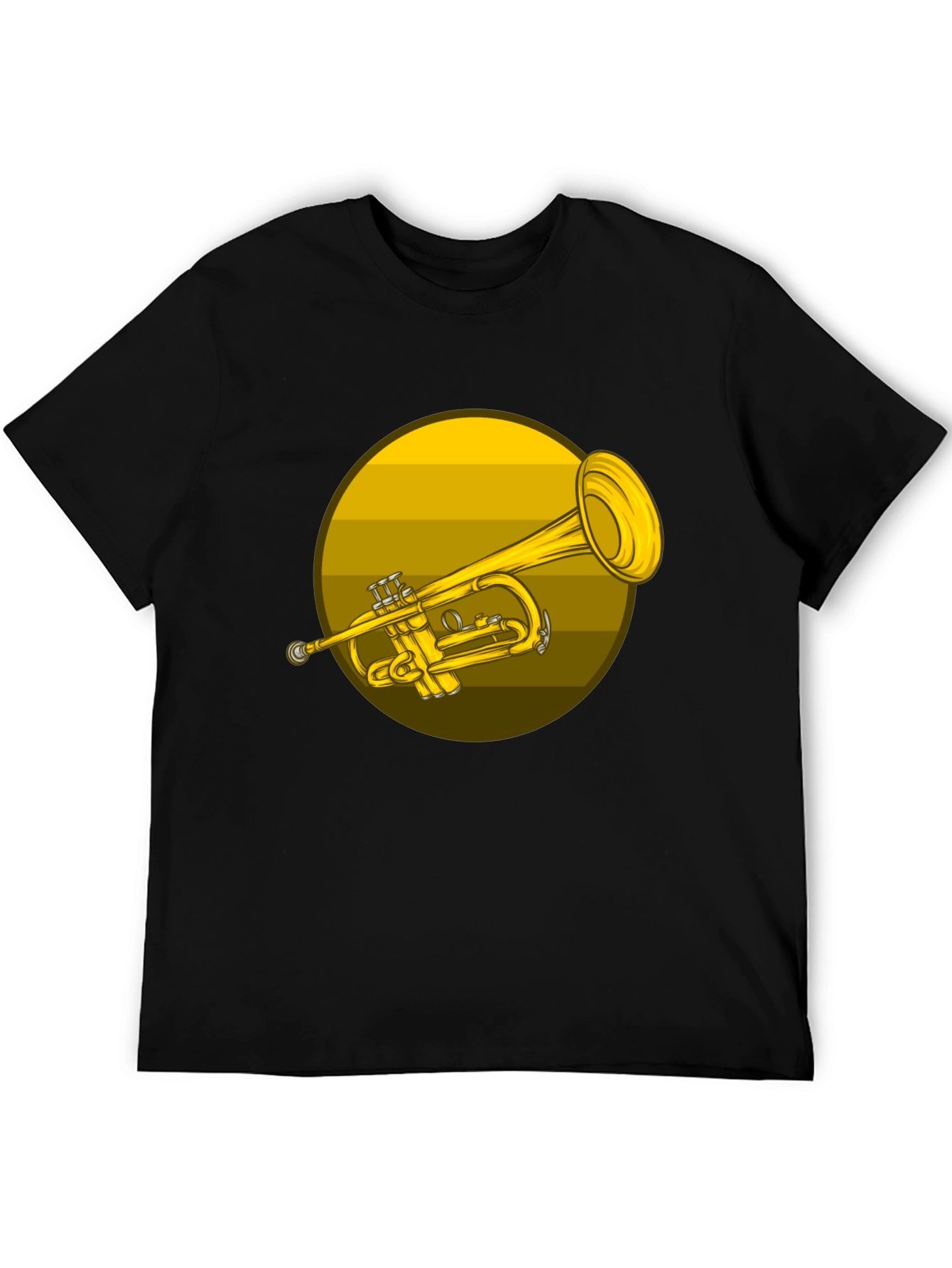 Trumpet Graphic T-Shirt - Music Lover Tee