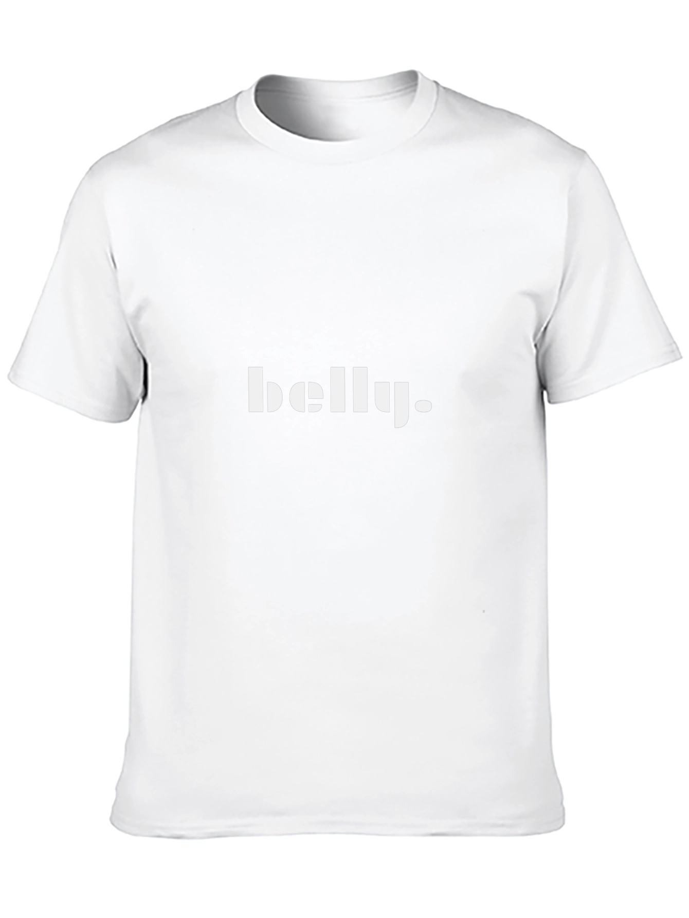 Belly. Black Graphic Tee