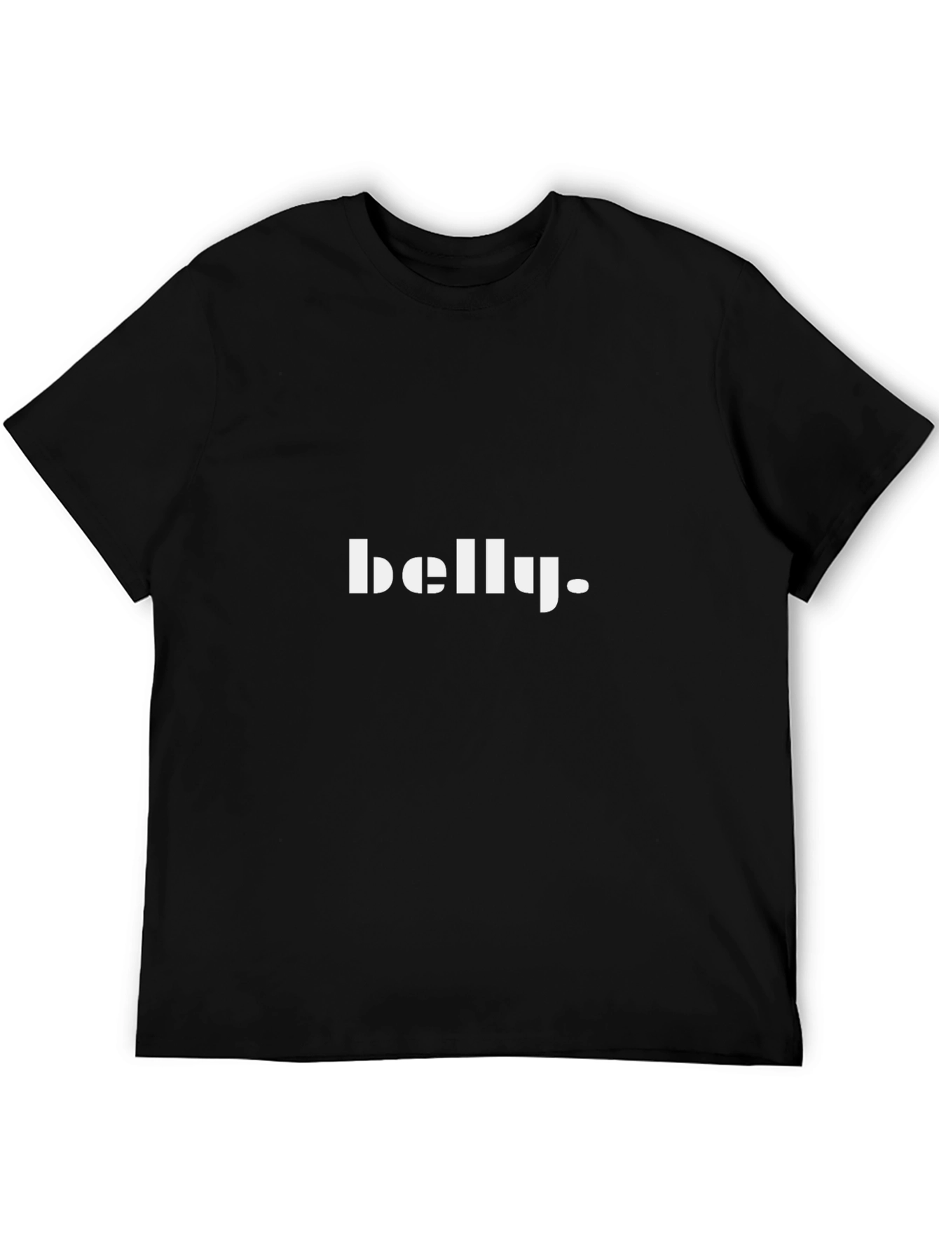 Belly. Black Graphic Tee