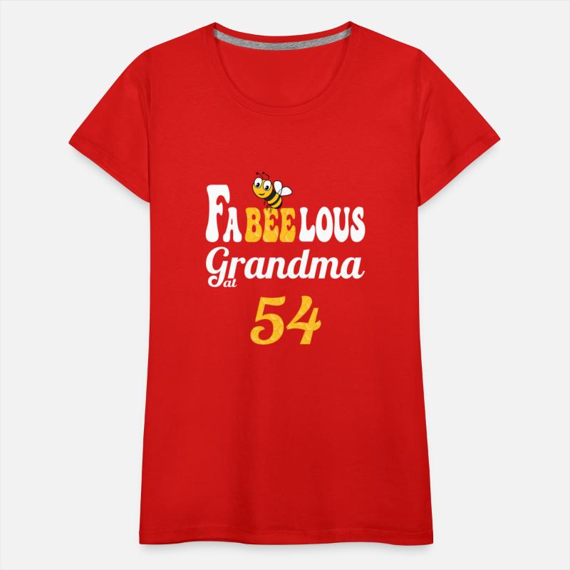 Fabulous Fabeelous Bee Honeycomb Grandma 54Th