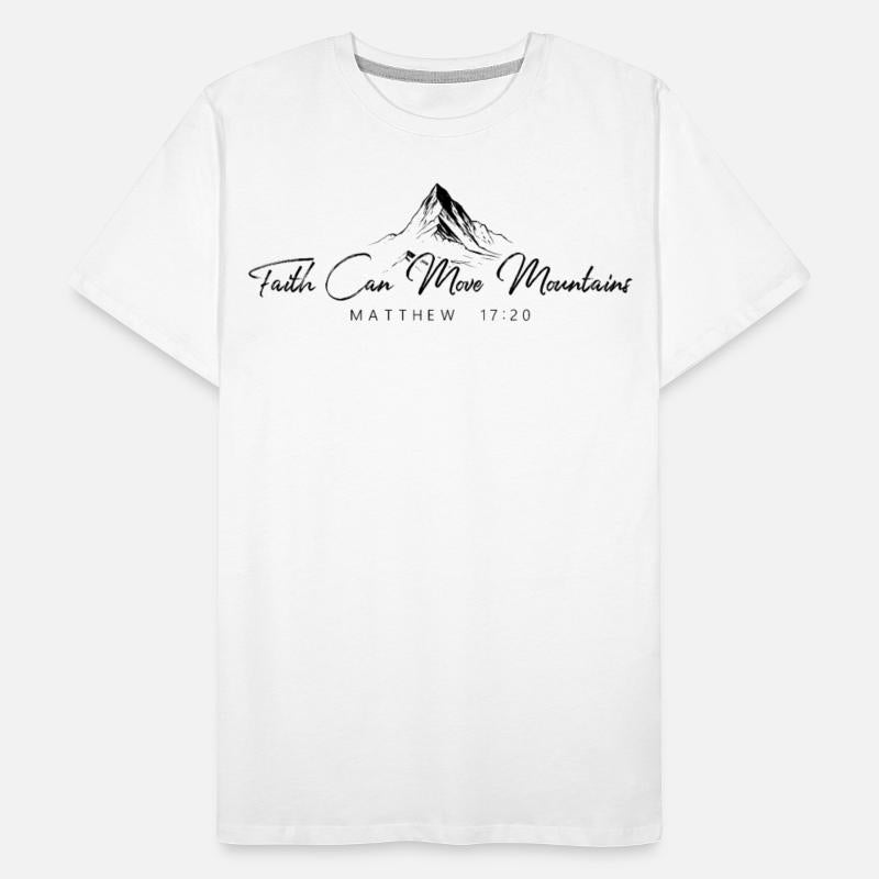 Faith moves mountains Christ Christian gift