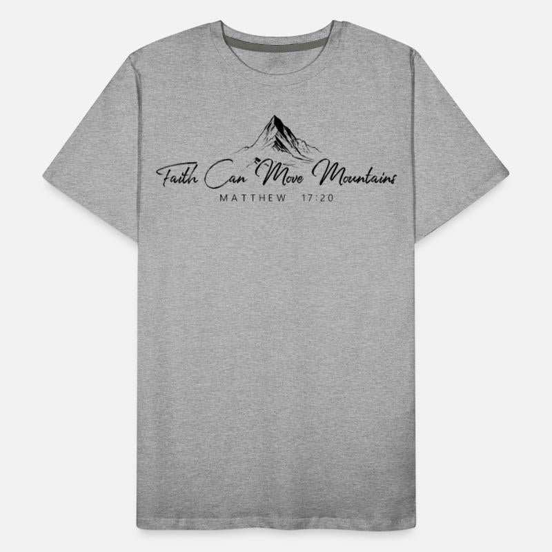 Faith moves mountains Christ Christian gift