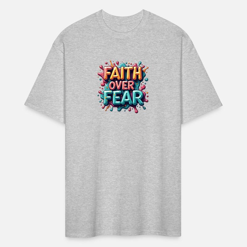 Faith Over Fear (Creative 3D Design)