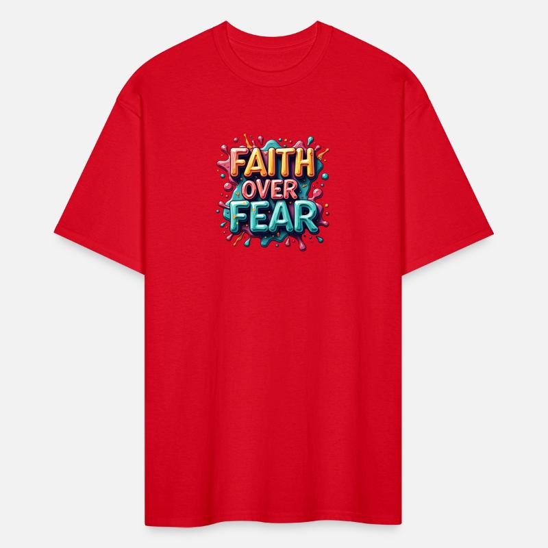 Faith Over Fear (Creative 3D Design)