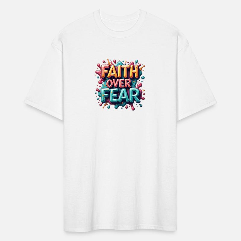 Faith Over Fear (Creative 3D Design)