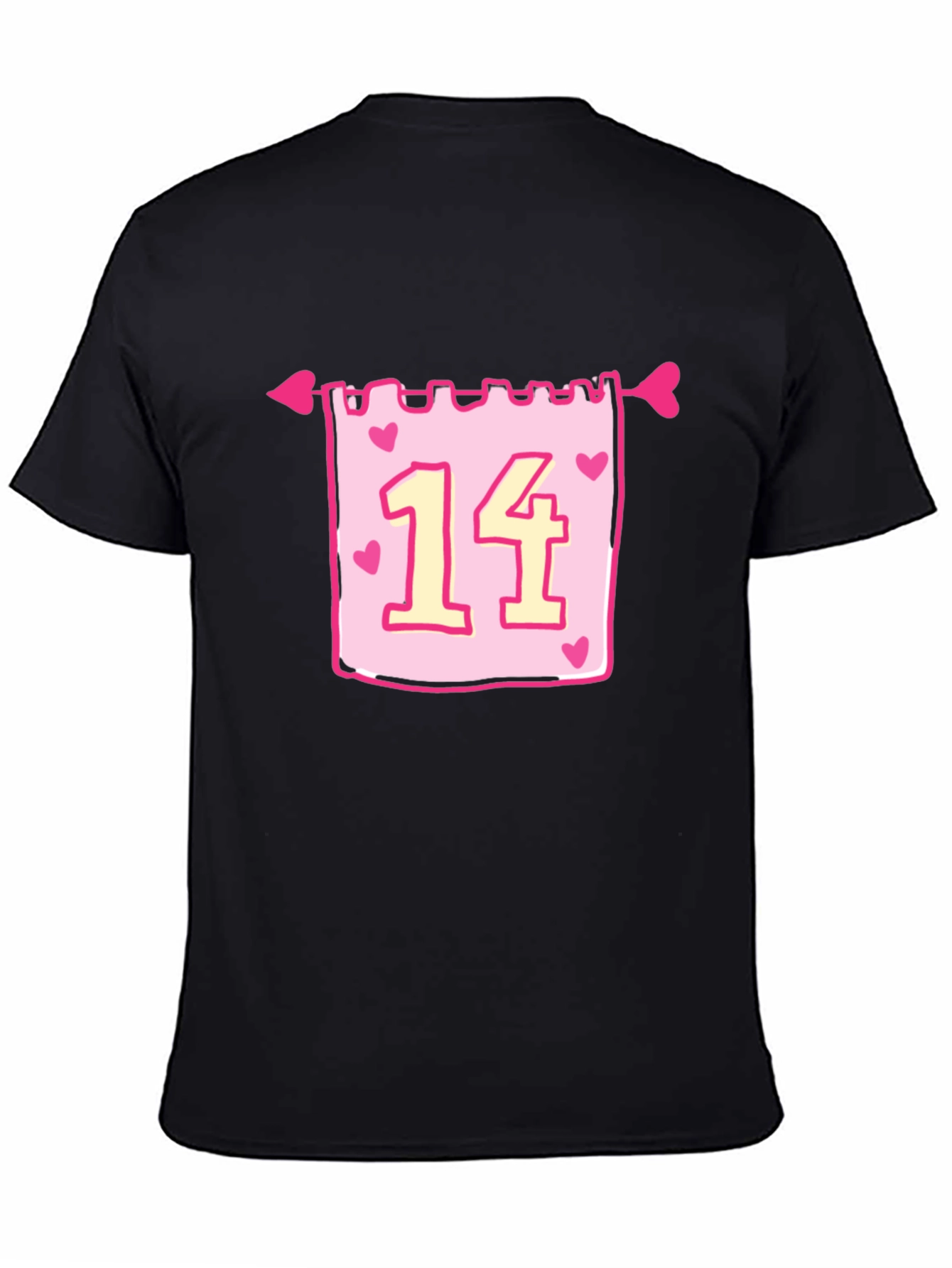 Valentines Day 14 Heart Arrow T-Shirt