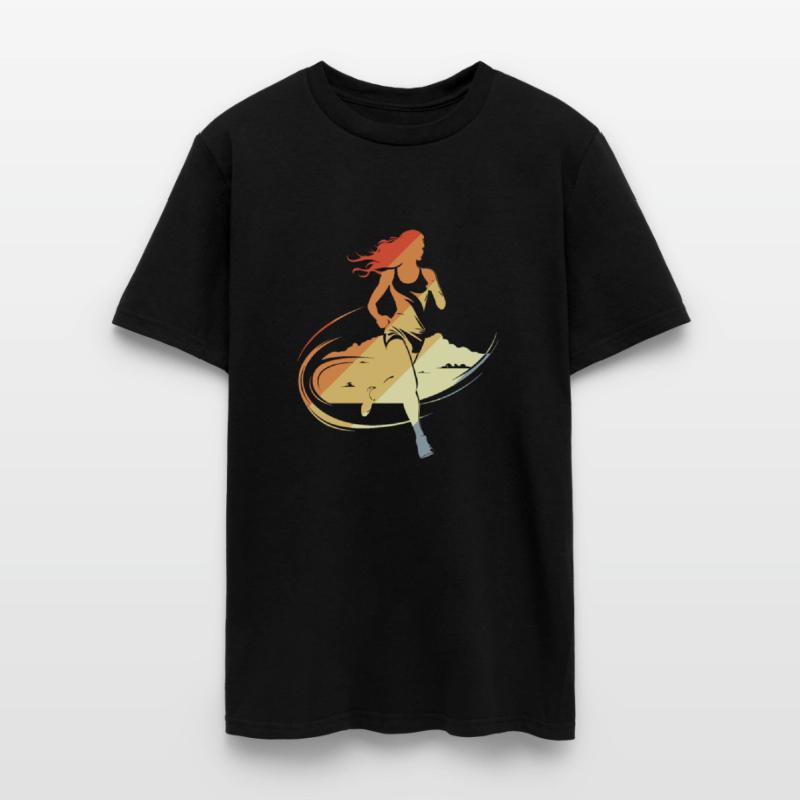 Female Runner Sketch