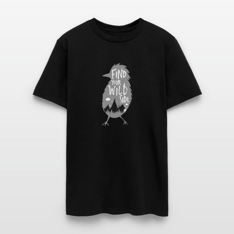 Find your wild side typography trendy design