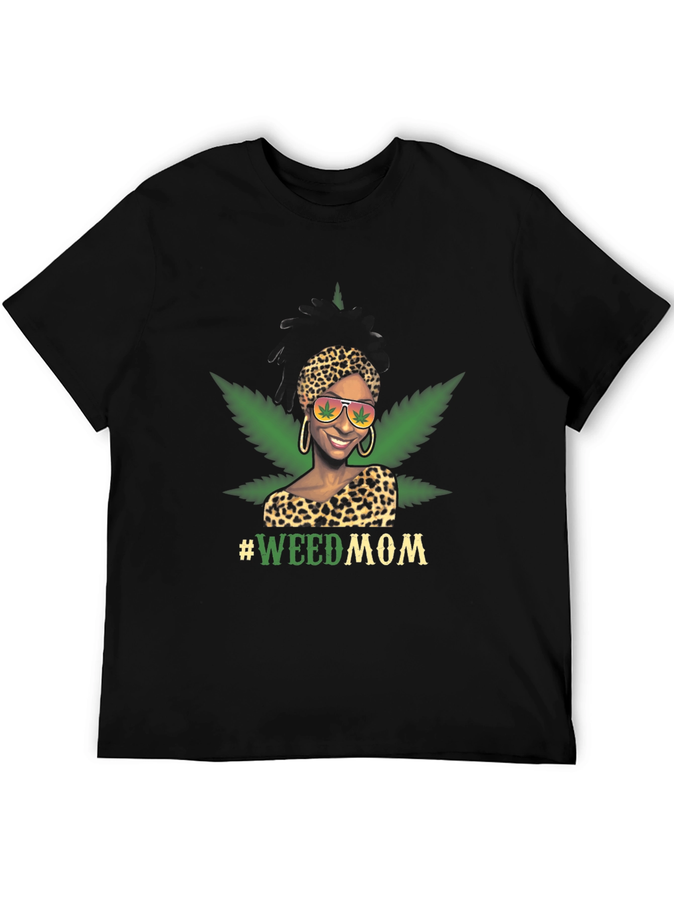#WeedMom Graphic Tee - Stylish & Comfy