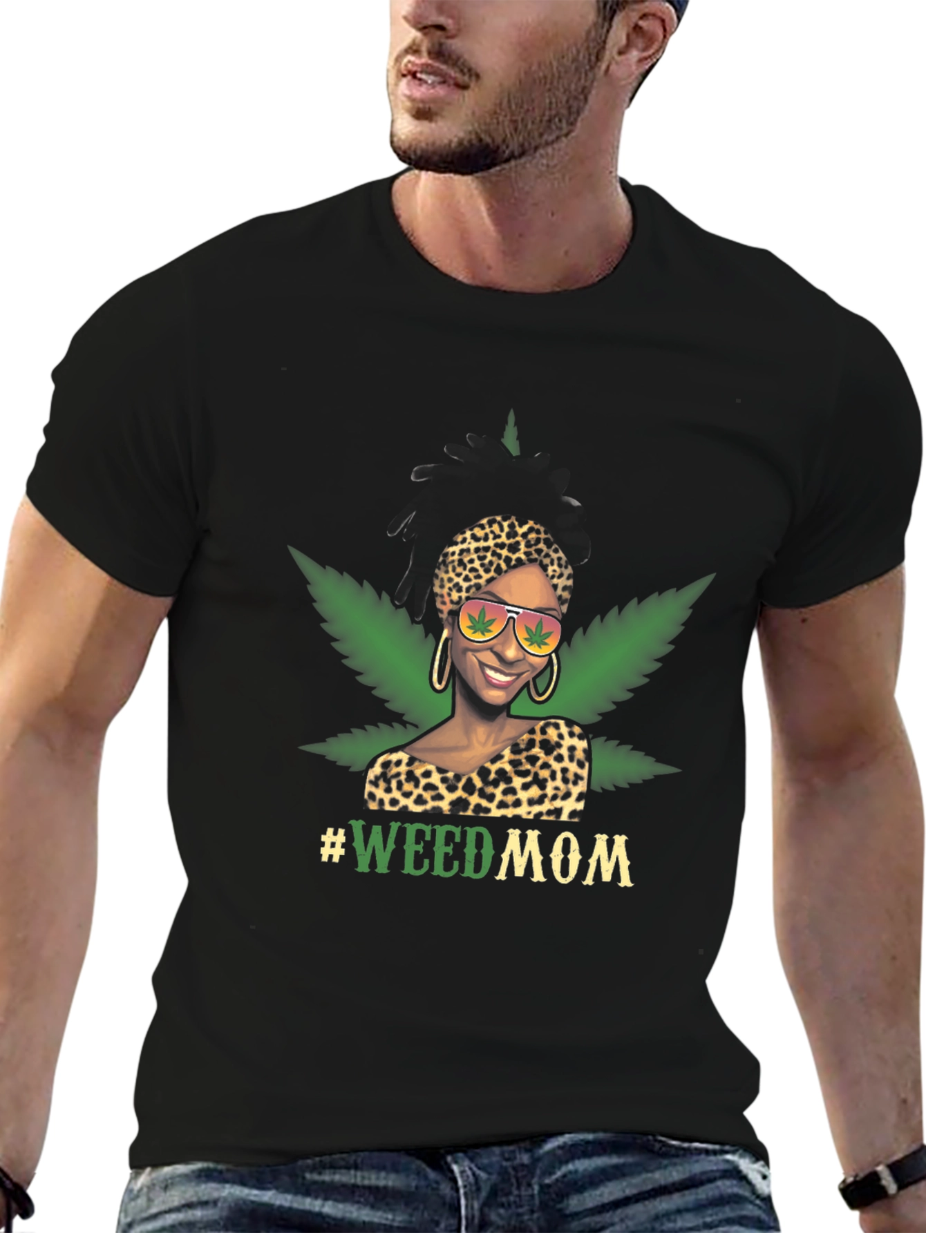 #WeedMom Graphic Tee - Stylish & Comfy