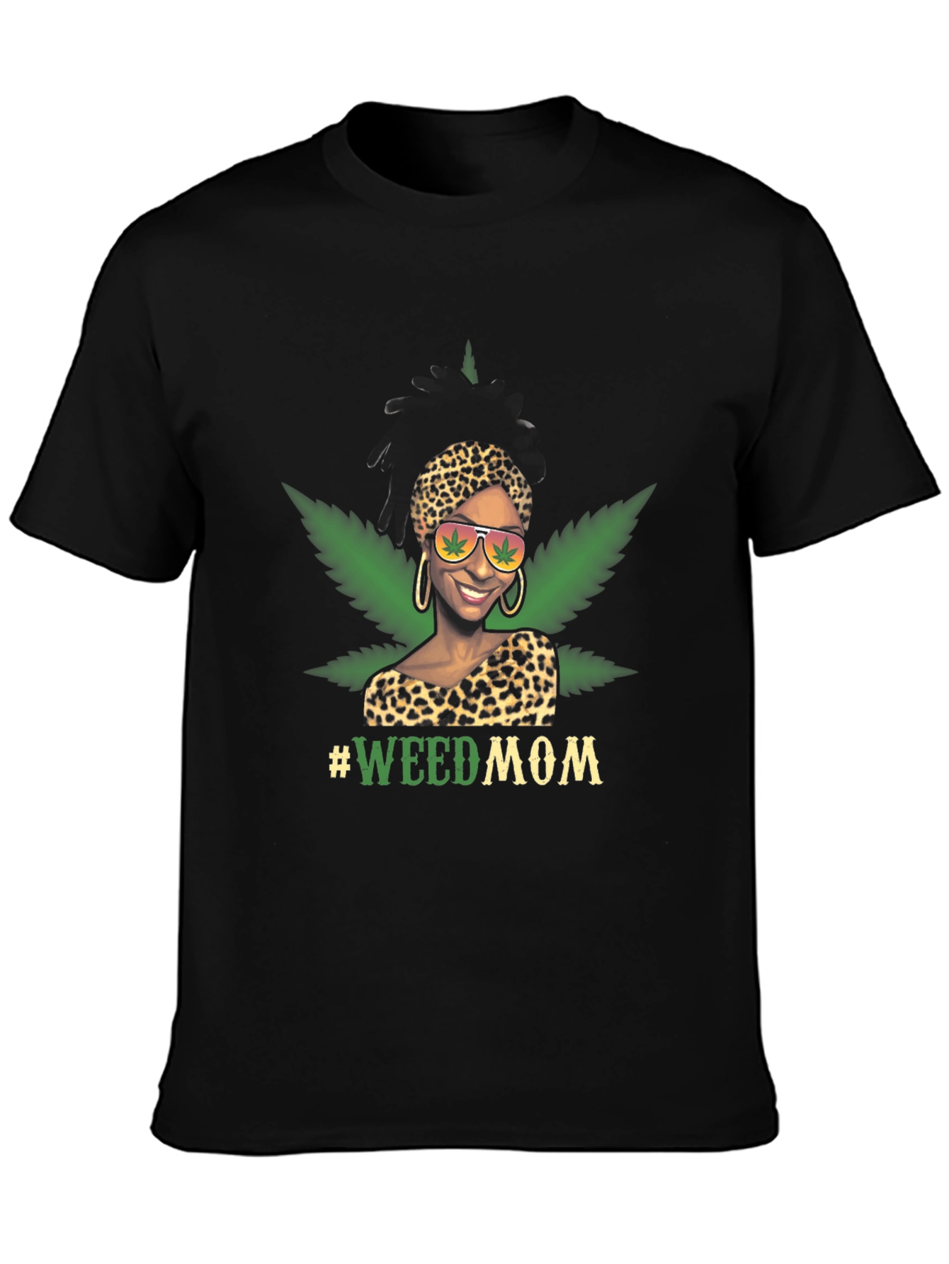 #WeedMom Graphic Tee - Stylish & Comfy