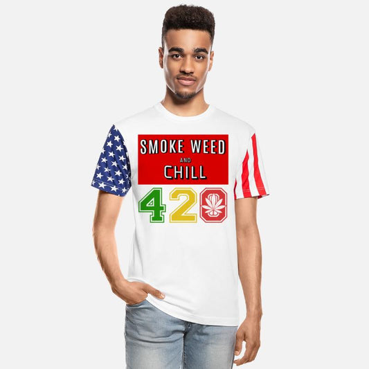 Flip 420 Smoke & Chill Weed Marijuana Design