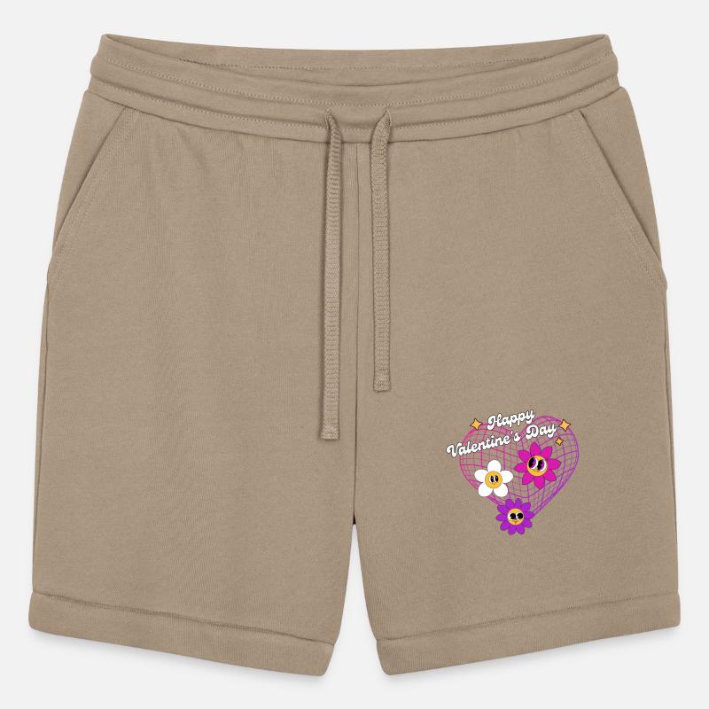 Flowers caught in a heart net on Valentine's Day