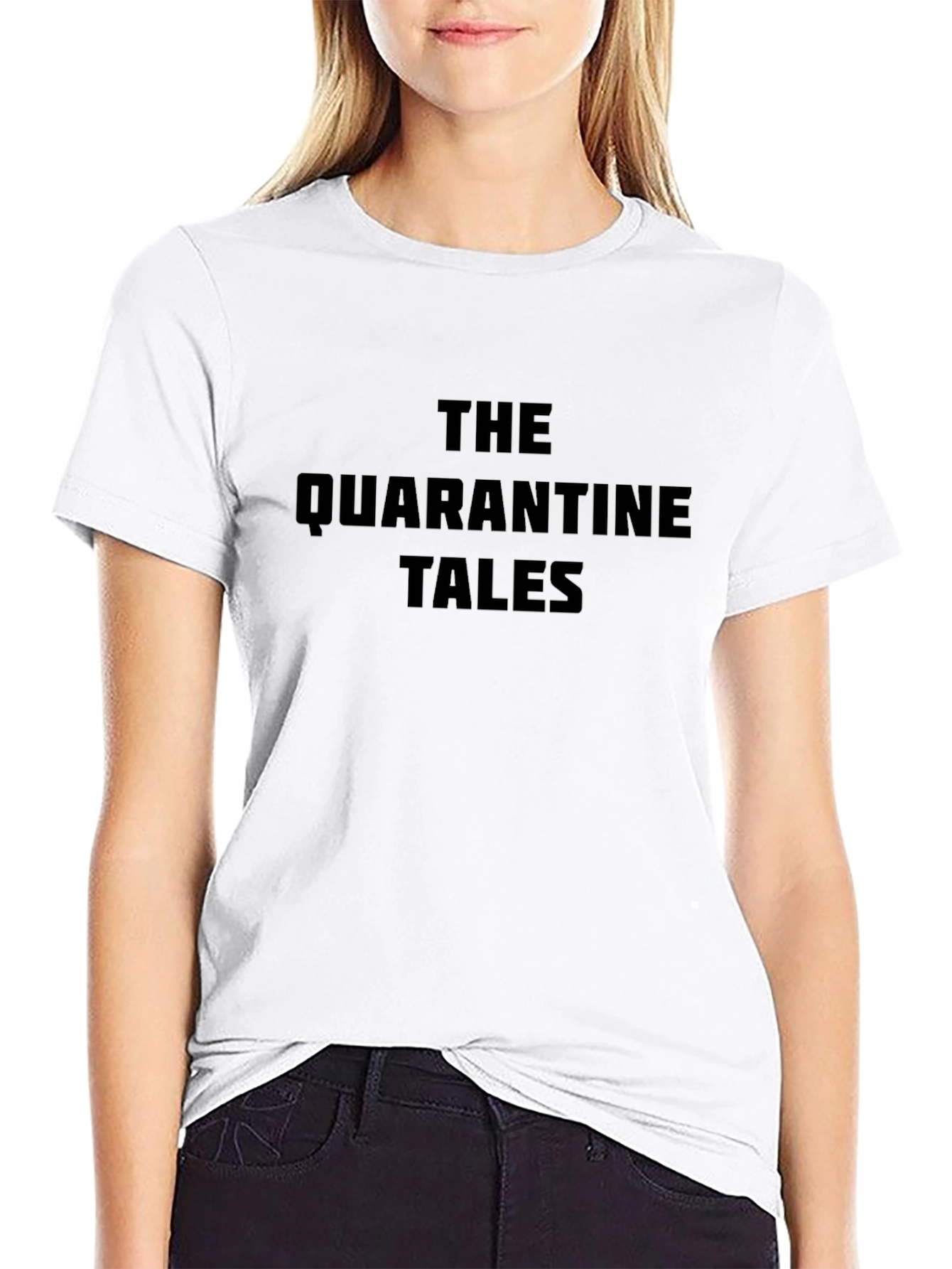 The Quarantine Tales T-Shirt - Black Graphic Tee