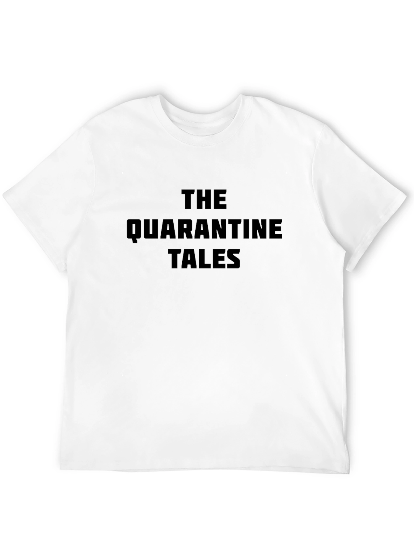 The Quarantine Tales T-Shirt - Black Graphic Tee