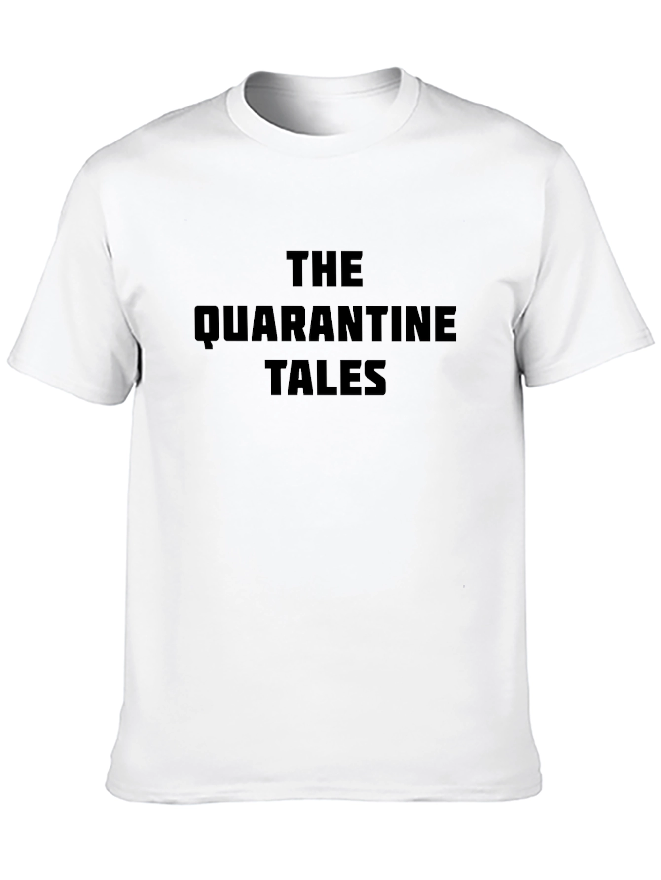 The Quarantine Tales T-Shirt - Black Graphic Tee