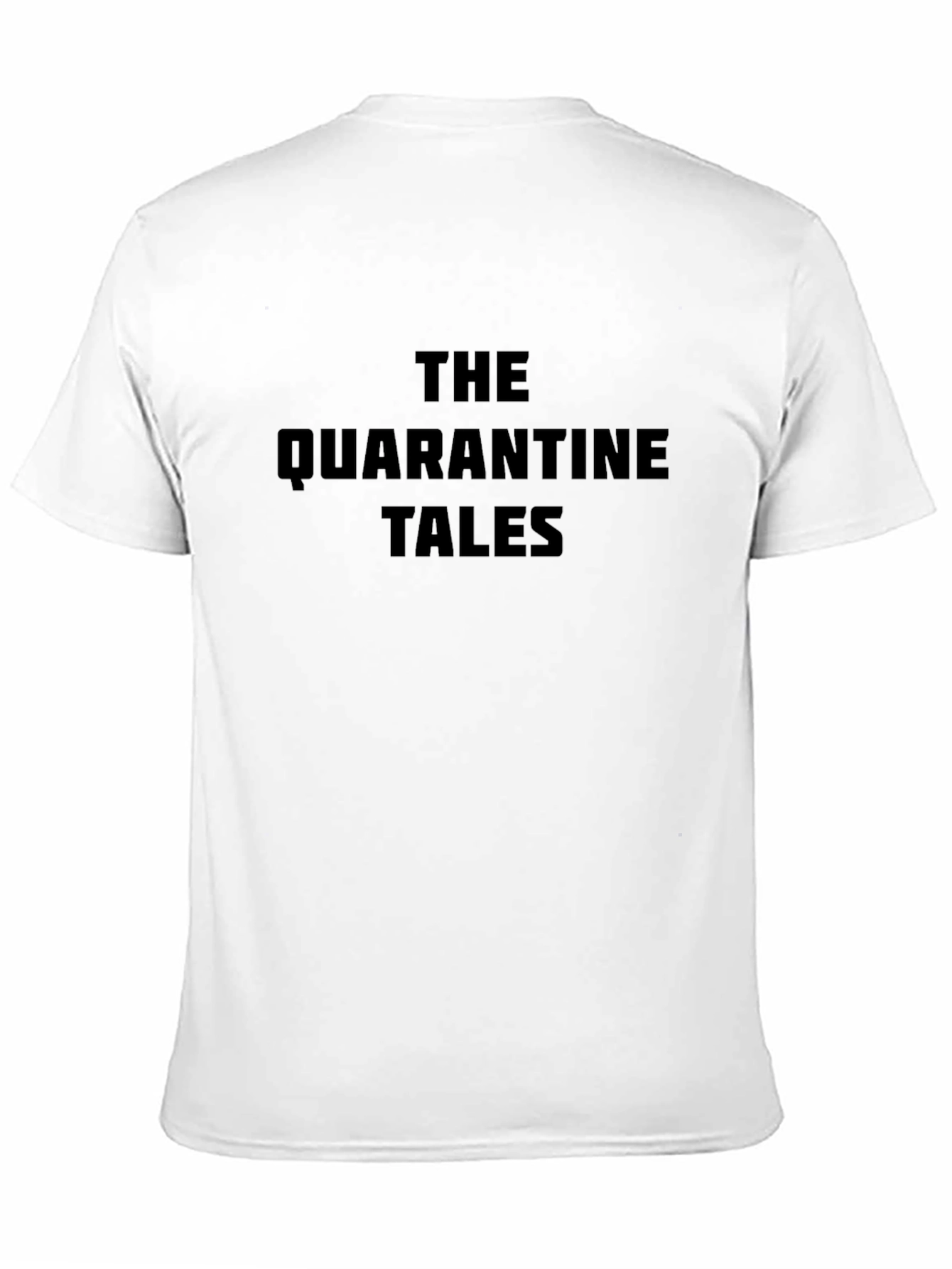 The Quarantine Tales T-Shirt - Black Graphic Tee