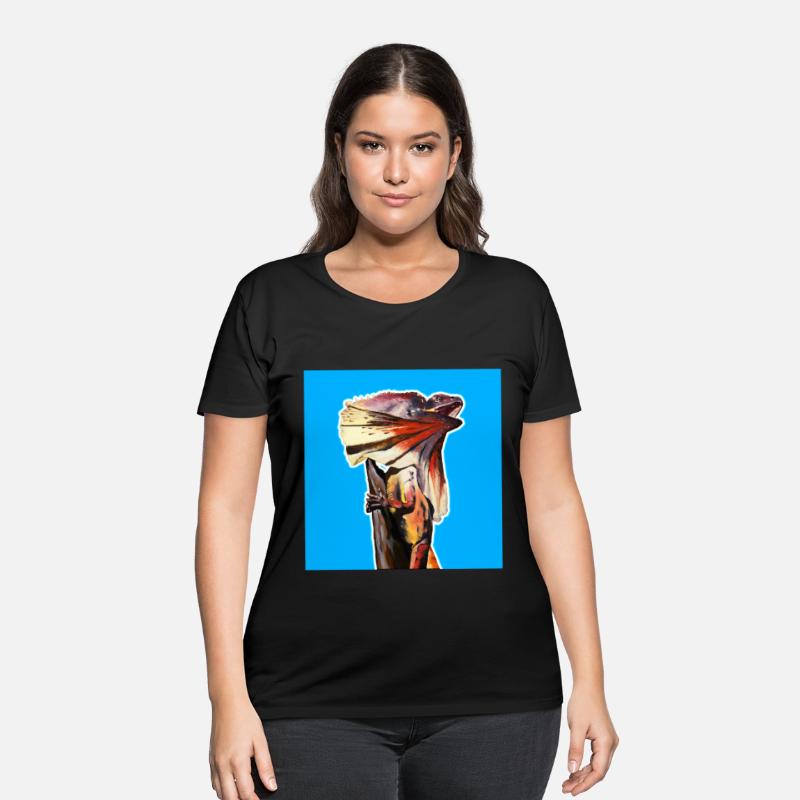 Frilled-neck lizard t-shirt