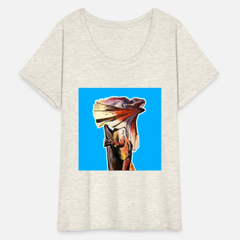 Frilled-neck lizard t-shirt