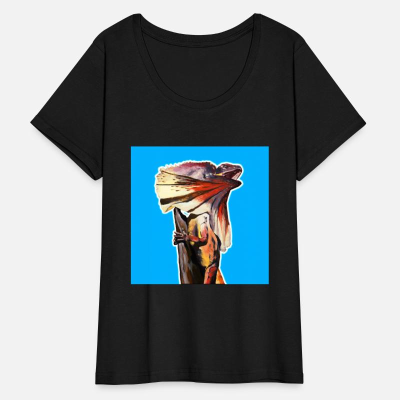 Frilled-neck lizard t-shirt