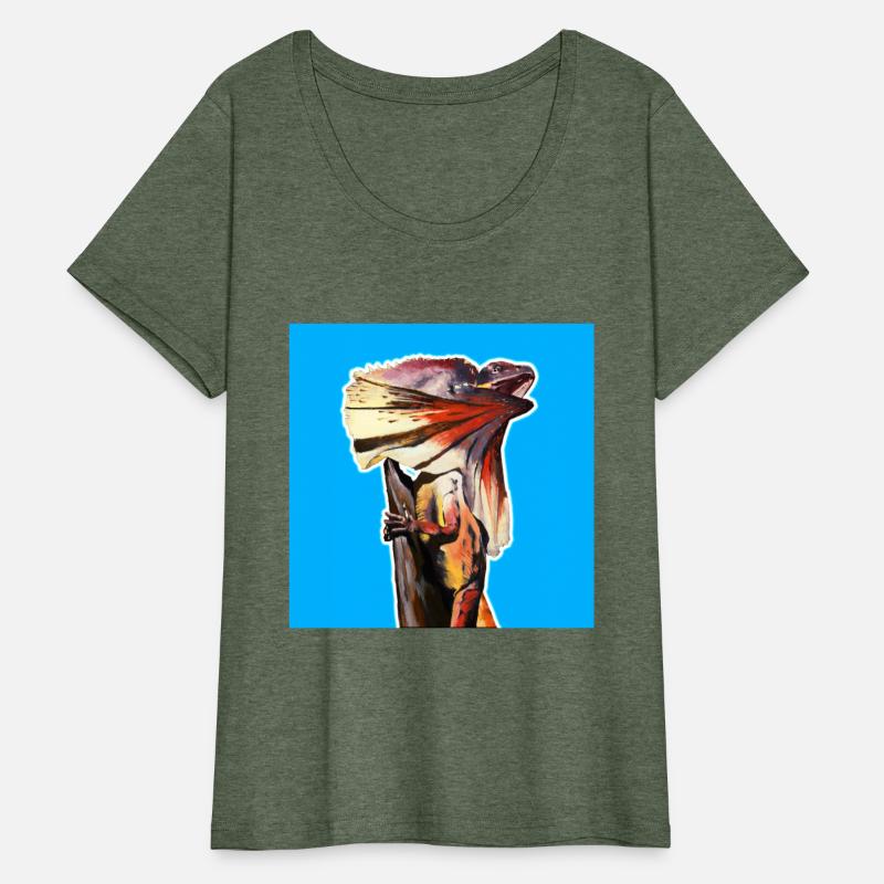 Frilled-neck lizard t-shirt