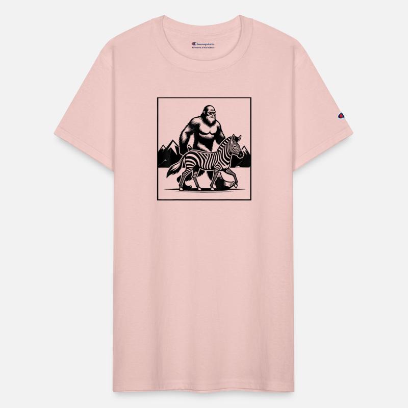 Funny Bigfoot Zebra Mountains