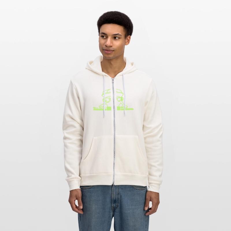 Funny Cool DJ Crazy Guy Mixing Music Party Club