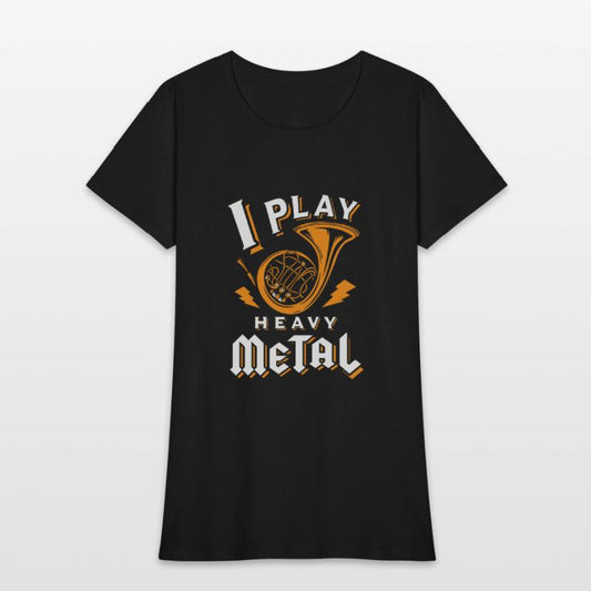Funny french horn - i play heavy metal