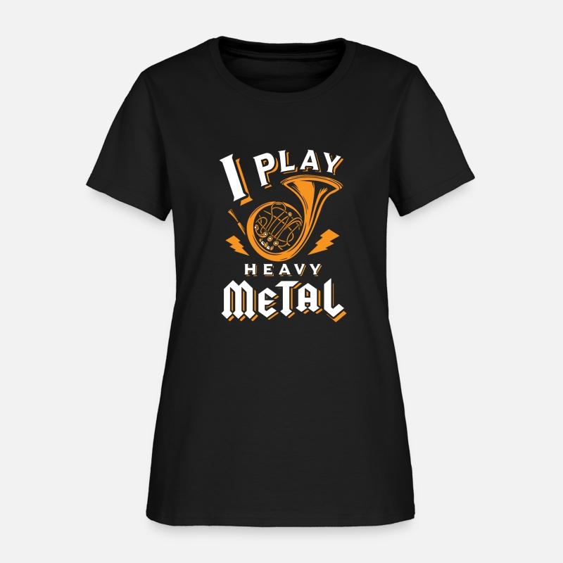 Funny french horn - i play heavy metal