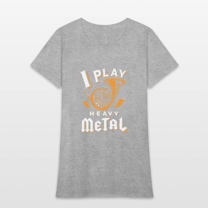 Funny french horn - i play heavy metal